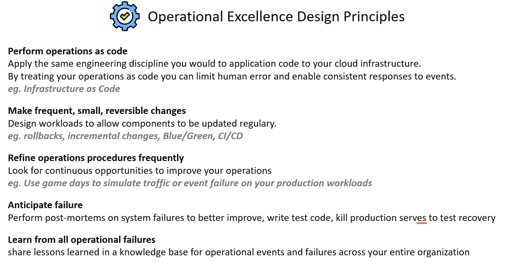 Operational Excellence