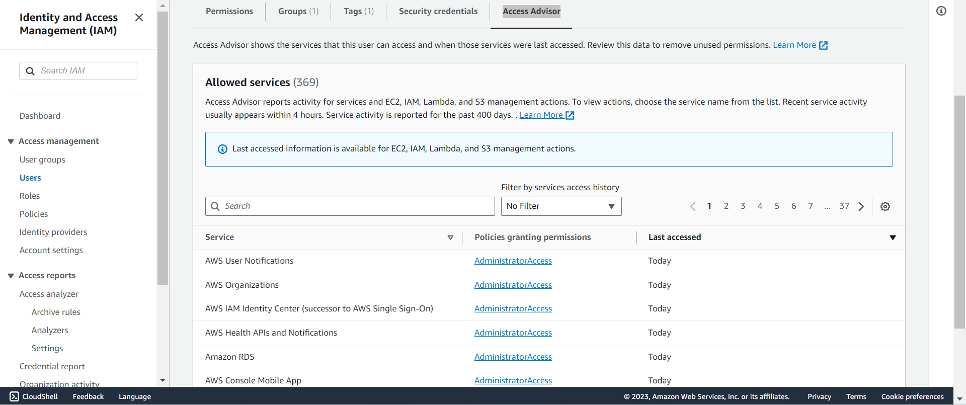 Access Advisor