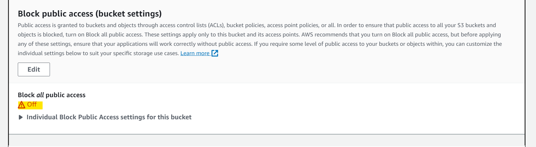 s3_public_access_handson02
