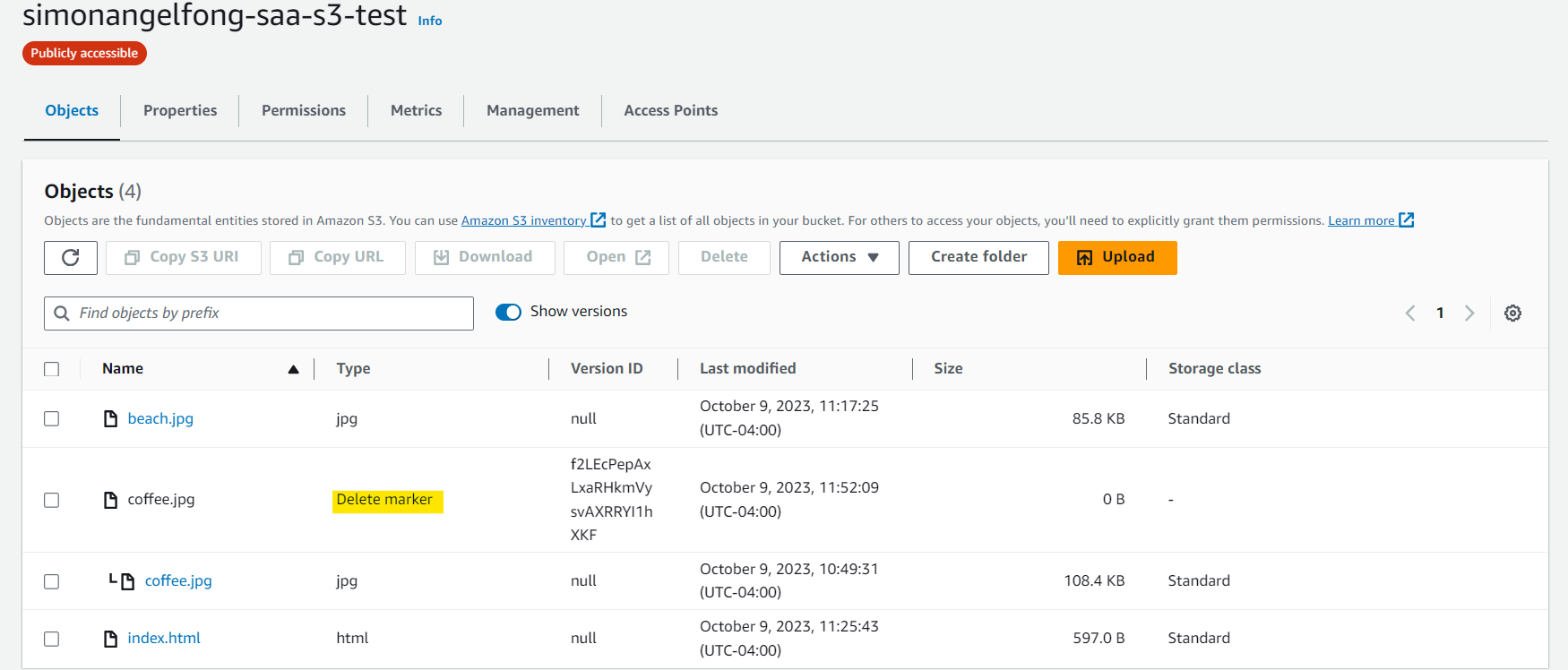 s3_versioning_handson07