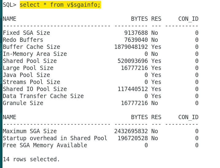 sga_v$sgainfo